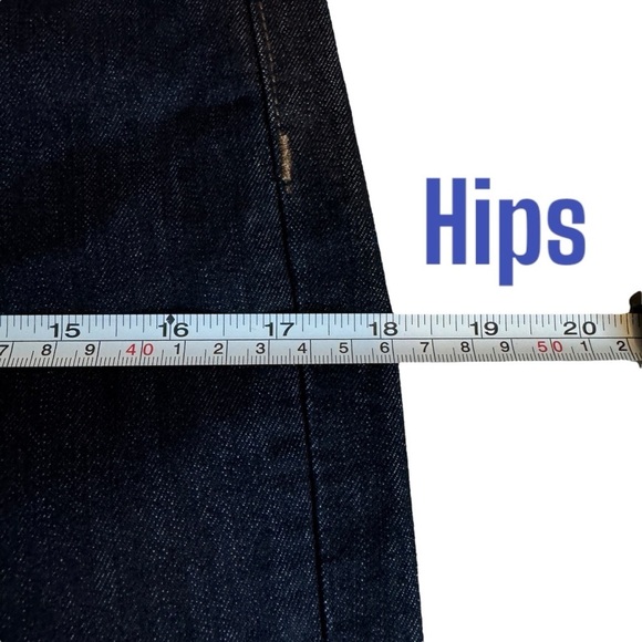 Loft Made & Loved Modern High Waist Skinny Ankle Denim Jeans Dark Wash Womens 2 - Picture 8 of 10